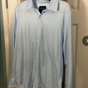 Blue Abercrombie and Fitch Button-Down Shirt